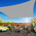 12'x16' Sun Shade Sail, UV Protection Outdoor Shade, Curved Tear Resistant by RoomHacks