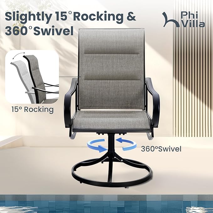 PHI VILLA 7 Piece Patio Dining Set - Image 2