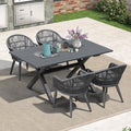 PURPLE LEAF 5 Pieces Patio Dining Set by PURPLELEAF
