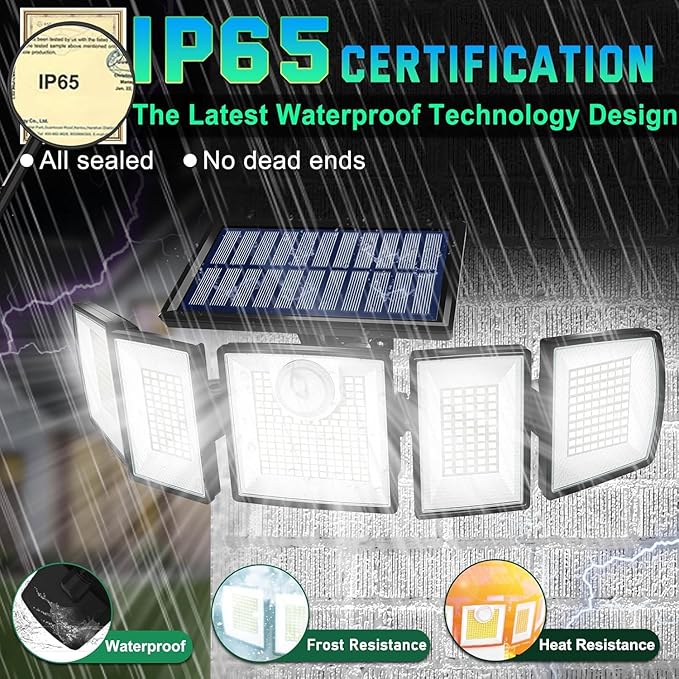 Solar Lights Outdoor Waterproof Motion Sensor - Image 6