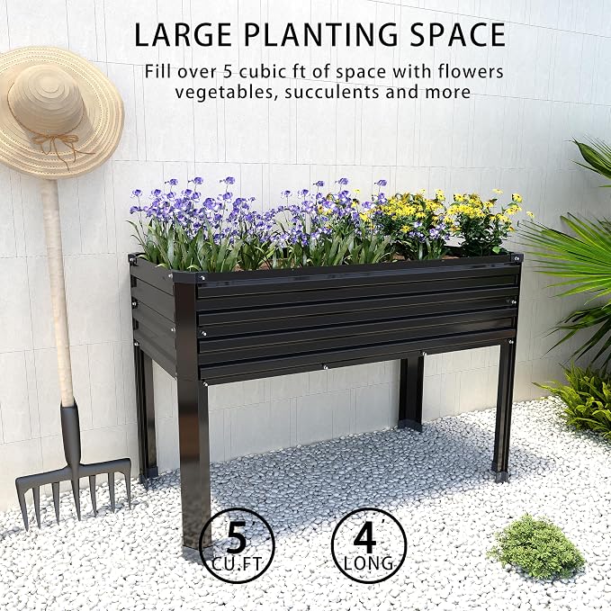 Galvanized Raised Garden Bed - Image 4
