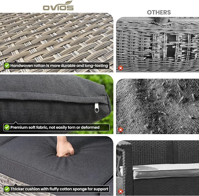 ovios 5-Piece Patio Furniture Set - Image 7