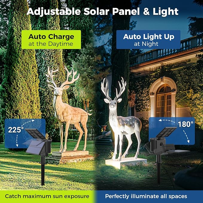 Solar Spot Lights Outdoor Waterproof - Image 3