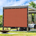 Artpuch 90% Sun Shade Cloth, 8 x 24 FT Pergola Shade Cover Canopy by Artpuch
