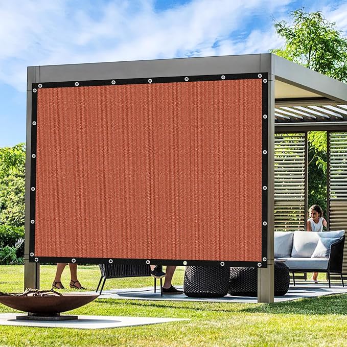 Artpuch 90% Sun Shade Cloth, 6 x 24 FT Pergola Shade Cover Canopy by Artpuch
