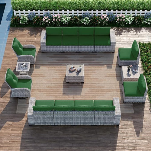 15-Piece Outdoor Patio Furniture Set by MuphyersPatioFurniture