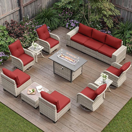 13-Piece Outdoor Patio Furniture Set by MuphyersPatioFurniture