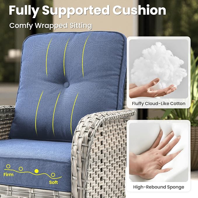 ovios 9-Piece Patio Furniture Set - Image 8