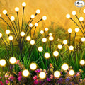 Solar Lights Outdoor-4Pack 32LEDs Solar Garden Firefly Lights Outside, Solar by Unknown