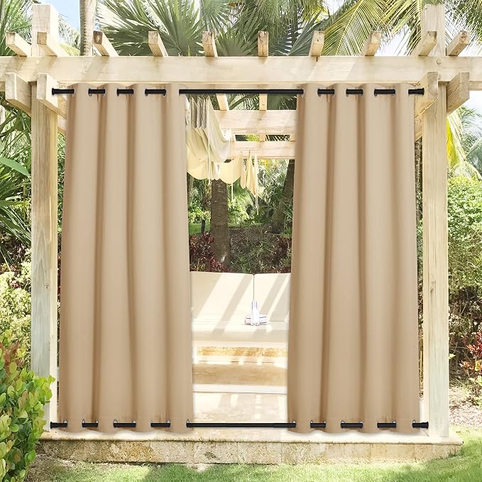NICETOWN Weighted Outdoor Curtains - Image 9