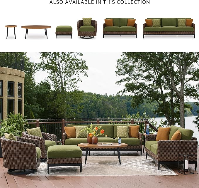 Signature Design by Ashley Horizon Hall Casual Nuvella Weather Resistant Fabric - Image 5