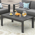 Wisteria Lane Aluminum Outdoor Patio Furniture Coffee Table, All-Weather by WisteriaLane