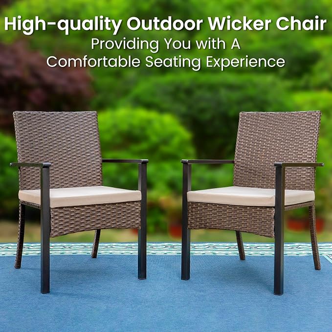PHI VILLA 9 Pieces Outdoor Dining Set - Image 5