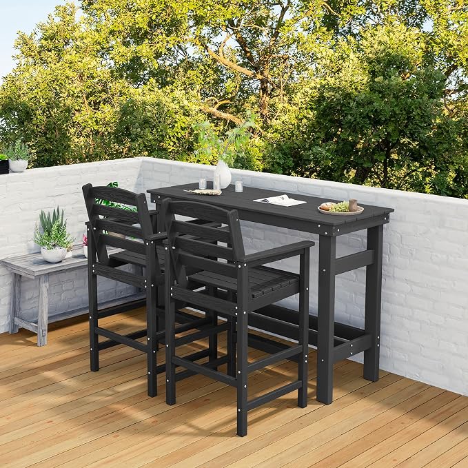 SERWALL 41" Outdoor Bar Table - Image 9