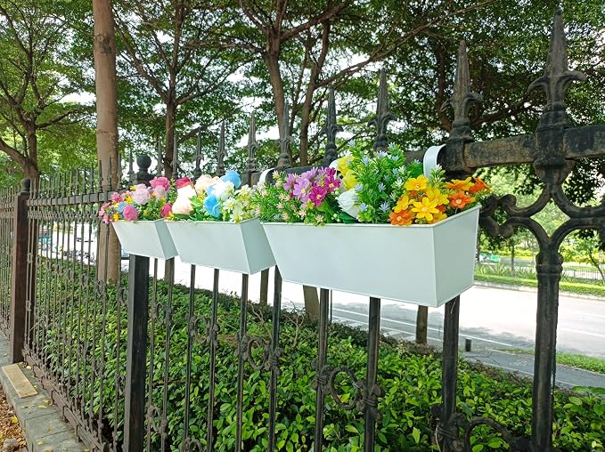 3 Pcs Large Hanging Flower Pots - Image 3
