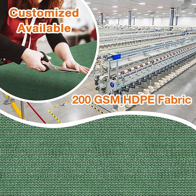 Artpuch Outdoor Pergola Shade Cover 5' X 6' Sun Shade Cloth - Image 2
