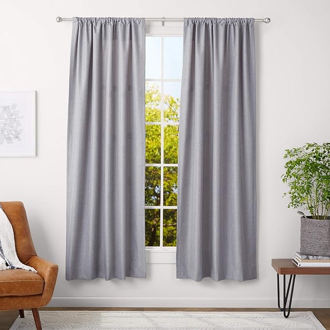 Amazon Basics Sturdy Adjustable Curtain Rod - Image 8