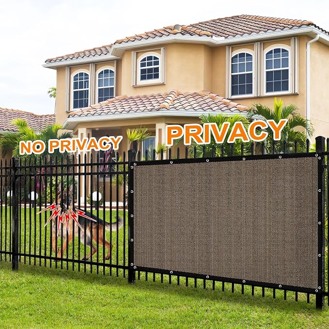 Artpuch 90% Sun Shade Cloth, 6 x 6 FT Pergola Shade Cover Canopy - Image 5