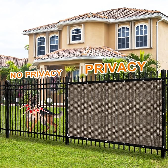 Artpuch 90% Sun Shade Cloth, 10 x 10 FT Pergola Shade Cover Canopy - Image 5