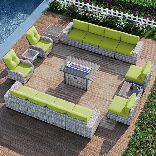 16-Piece Outdoor Patio Furniture Set by MuphyersPatioFurniture