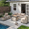 7-Piece Outdoor Patio Furniture Set by MuphyersPatioFurniture