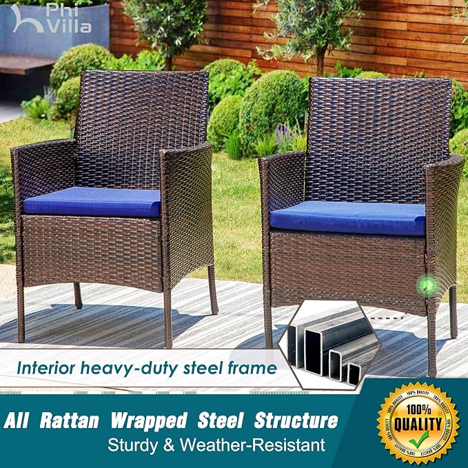 PHI VILLA 7 Piece Outdoor Dining Set - Image 2