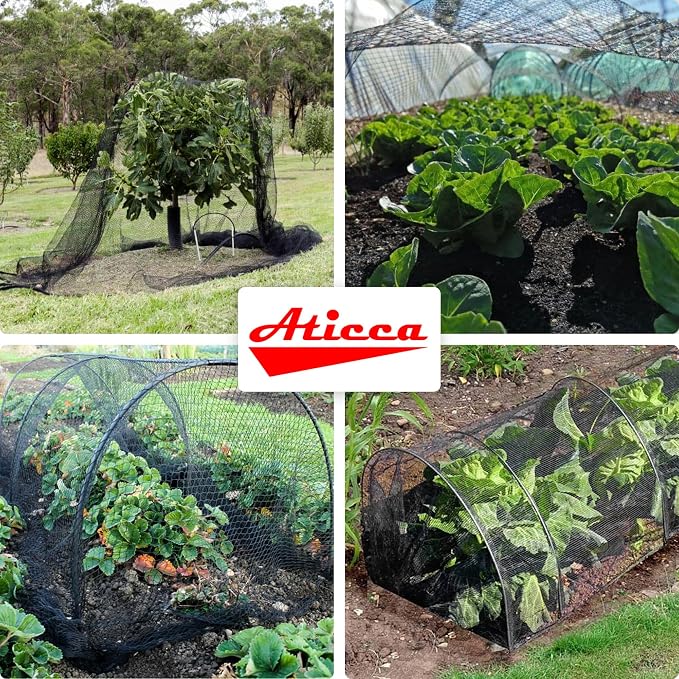 Heavy Duty Bird Netting for Garden Protection & Fruit Trees, 15x15 Ft - Image 7