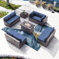 Kullavik 10 Pieces Outdoor Patio Furniture Set by KULLAVIK
