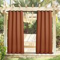 NICETOWN Halloween Outdoor Curtains Weighted by NICETOWN