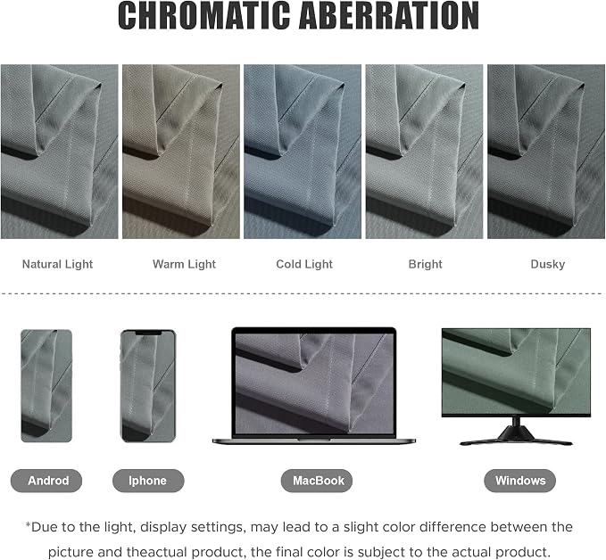 BONZER Extra Wide Waterproof Outdoor Curtains - Image 5
