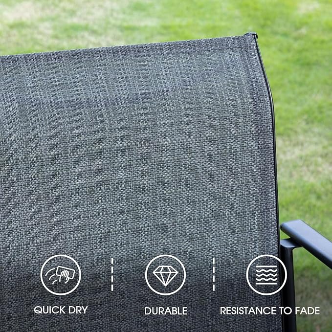 VICLLAX 5 Pieces Patio Dining Set - Image 4