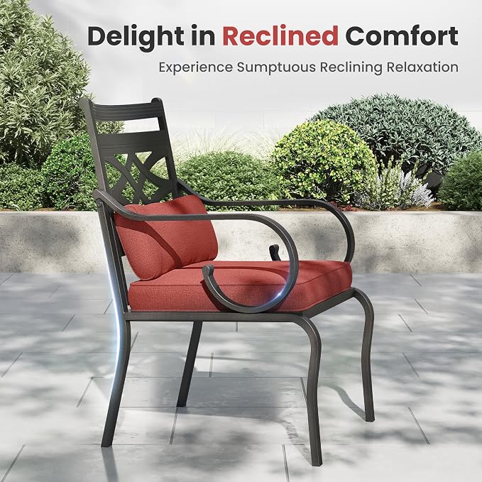 PHI VILLA 9 Pieces Outdoor Dining Set - Image 5
