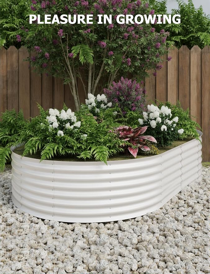 GarveeLife 10x4x1.5 ft Galvanized Raised Garden Bed - Image 7