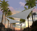 Amgo Custom Size 24' x 24' x 24' Gray Triangle Sun Shade Sail UPF50+ AGTAPRT12 by Amgo