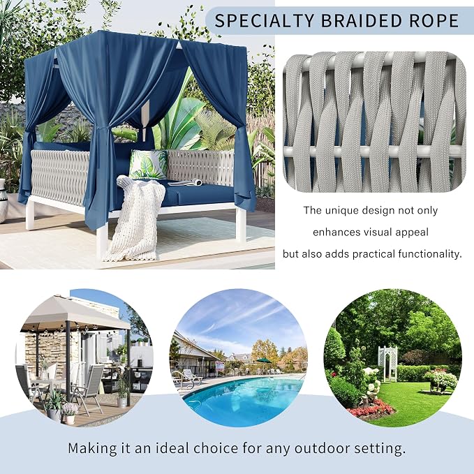 Merax Outdoor Patio Sunbed - Image 7