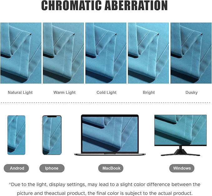 BONZER Outdoor Curtains for Patio Waterproof Thick Privacy Extra Wide Grommet - Image 5