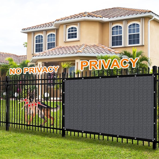 Artpuch 90% Sun Shade Cloth, 5 x 12 FT Pergola Shade Cover Canopy - Image 5