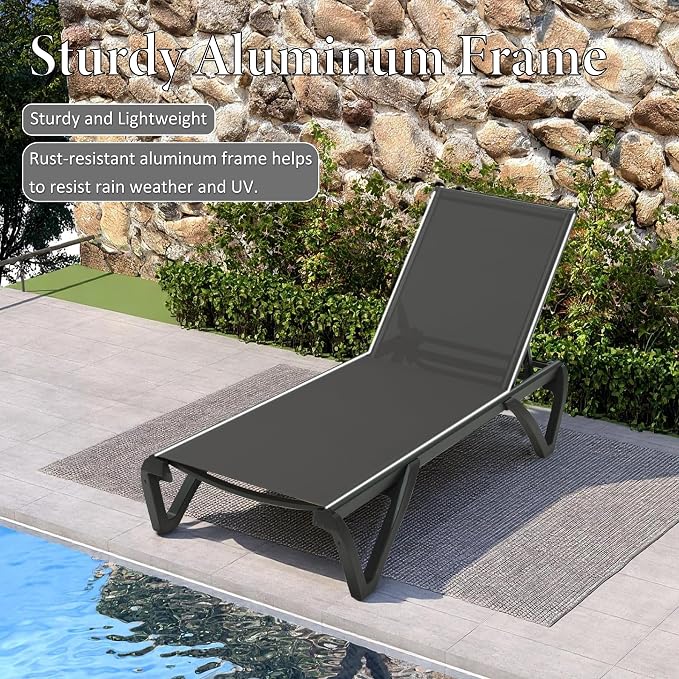 Domi Pool Lounge Chairs Set of 2 - Image 3