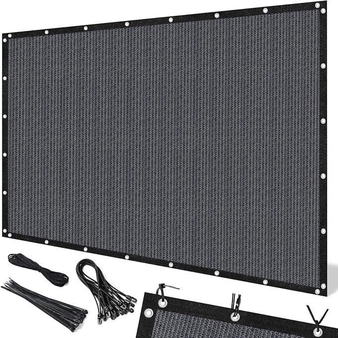 Artpuch 90% Sun Shade Cloth, 12 x 16 FT Pergola Shade Cover Canopy by Artpuch