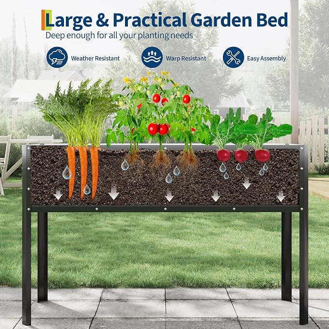 Galvanized Raised Garden Bed - Image 3
