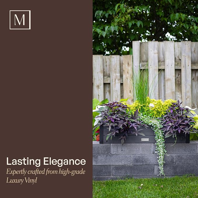 Mayne Vista 3ft Modern Window Box Planter - Image 4