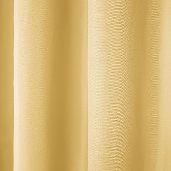 TOWN & COUNTRY BASICS Cabana Solid Heavyweight Indoor Outdoor Curtains - Image 4