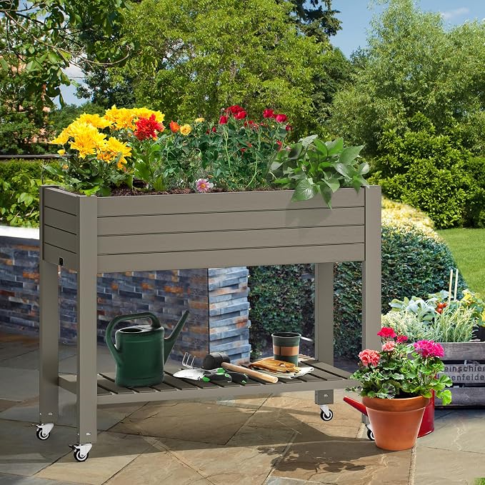YITAHOME 3.6x1.5x2.8 FT Elevated Garden Bed Kit - Image 2