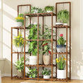 EnHomee Plant Stand Indoor Wood Plant Stand Outdoor Plant Shelf by EnHomee