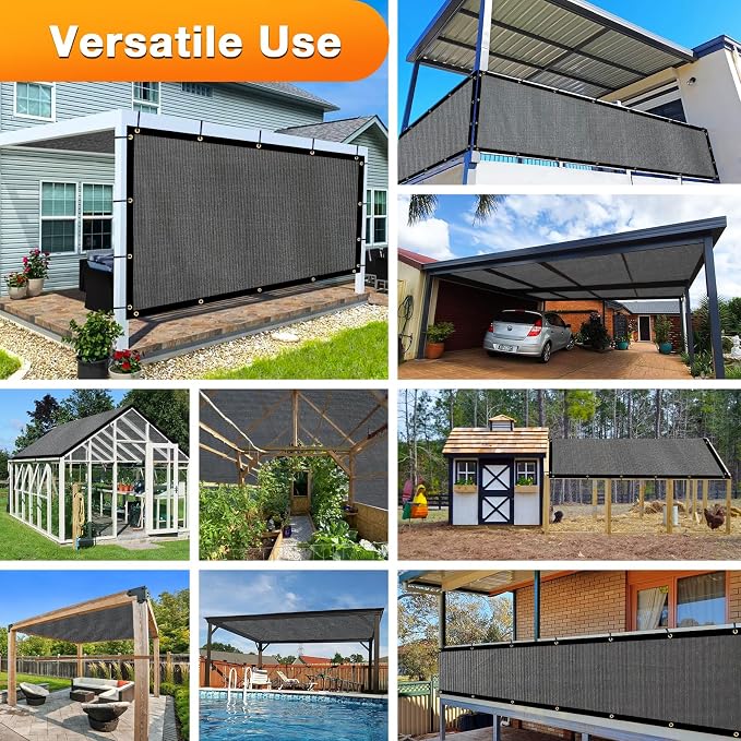 Artpuch Outdoor Pergola Shade Cover 18x19 FT Sun Shade Cloth - Image 6