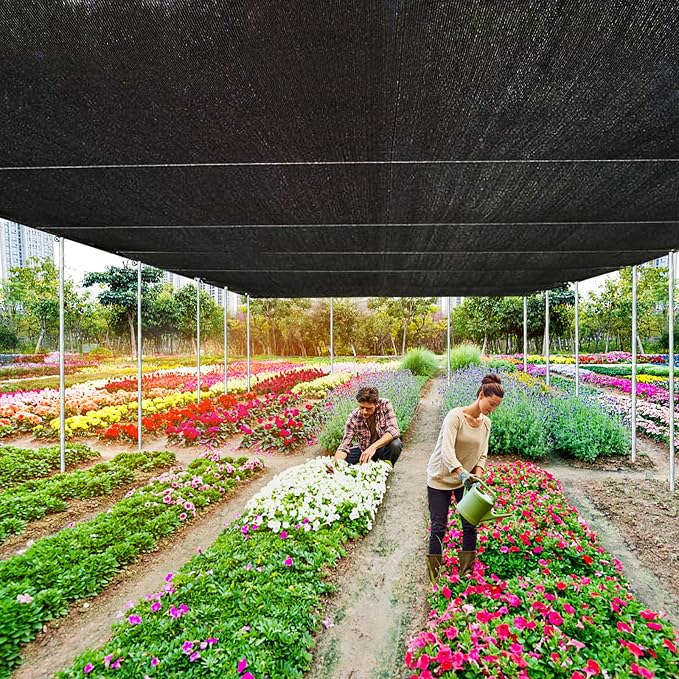 Shade Cloth for Plants Greenhouse, 80-90% Sunblock Shade Sails for Outdoor - Image 8