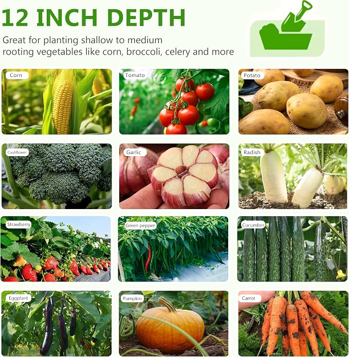 2PCS 7x3x1ft Galvanized Raised Garden Bed Kit, Metal Planter Box - Image 7