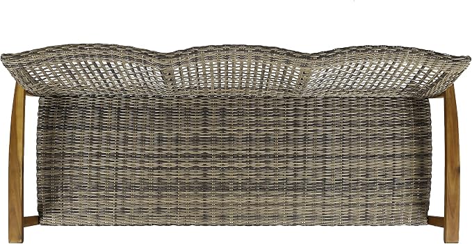 Christopher Knight Home Marcia Outdoor Wood Sofa, 75.50 x 31.00 x 31.50 - Image 5