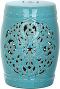 Safavieh Flora Glazed Ceramic Decorative Garden Stool by SAFAVIEH