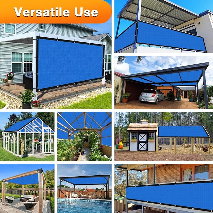 Artpuch Outdoor Pergola Shade Cover 4' X 13' Sun Shade Cloth - Image 6